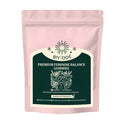Bag of feminine balance vitamin C gummies with pineapple fruit powder for vaginal flora support