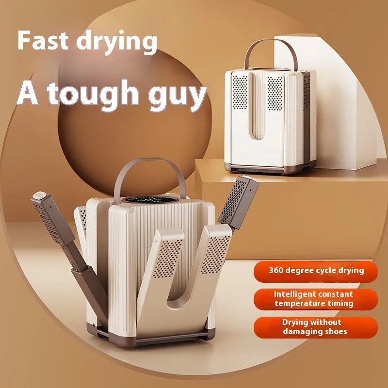 Home shoe dryer with intelligent timing, 220V 150W, EU plug, for drying damp footwear