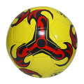 PVC football in sizes 3, 4 and 5 with machine-sewn construction for training and competition