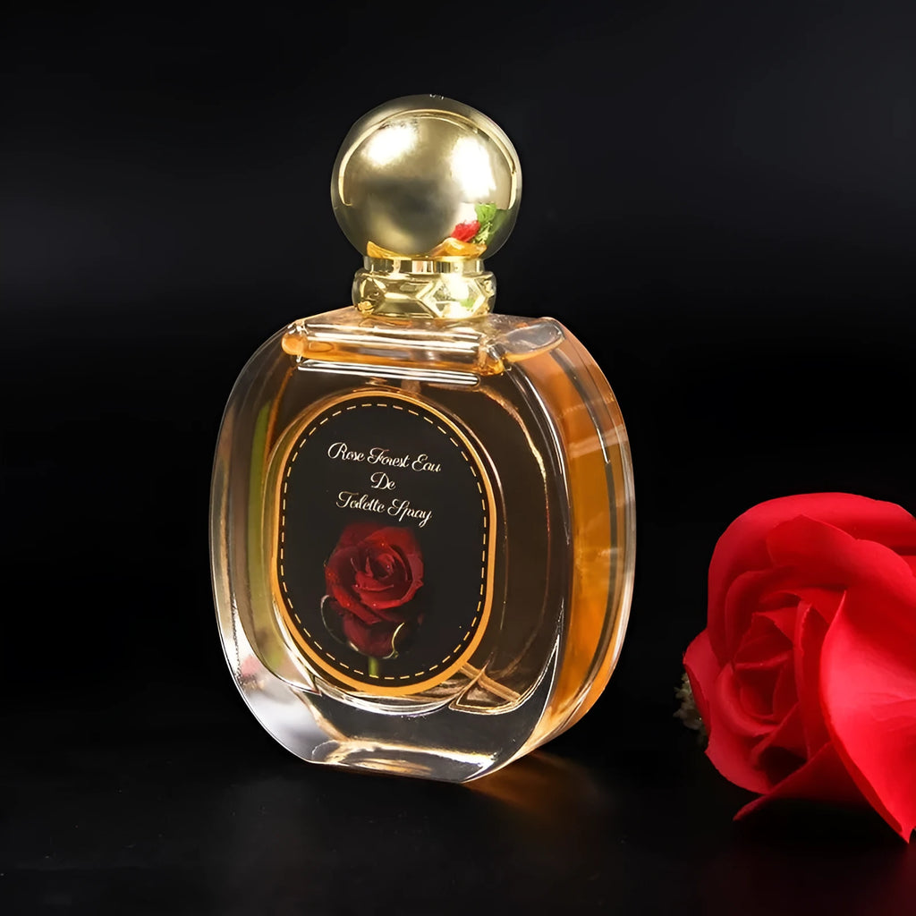 Rose Forest perfume for women 50ml bottle with floral scent