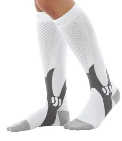 Graduated compression socks for athletic activities and travel in multiple colour options