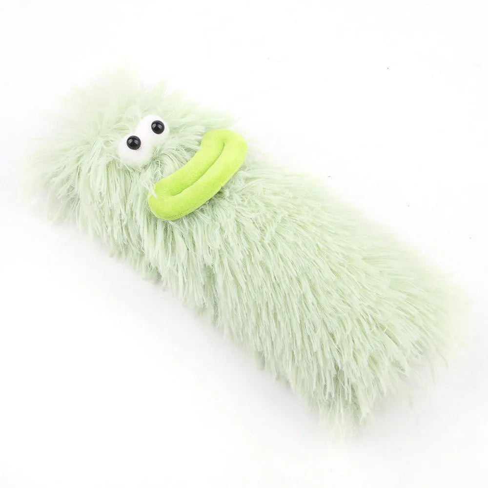 Colourful soft plush cat pillow toys with crinkle sound and catnip filling for interactive play
