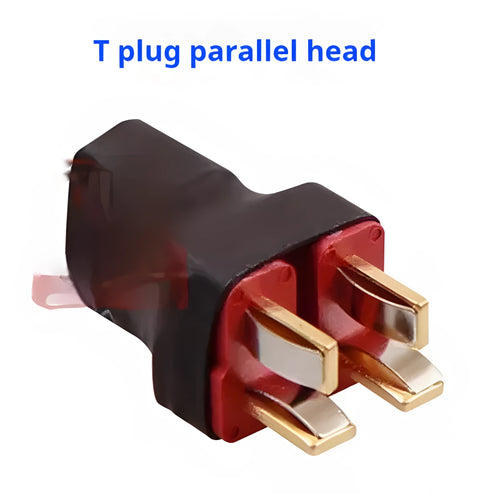 Amass T Plug XT60 parallel series converter for lithium battery packs with two connectors