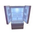 White plastic miniature toy model with LED lighting feature measuring 11.4cm tall