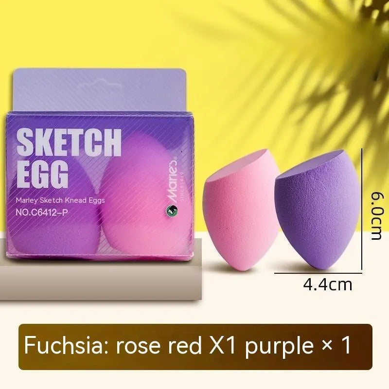 Fluorescent plastic sketch rubbing knife with smear tip for pencil and charcoal erasing