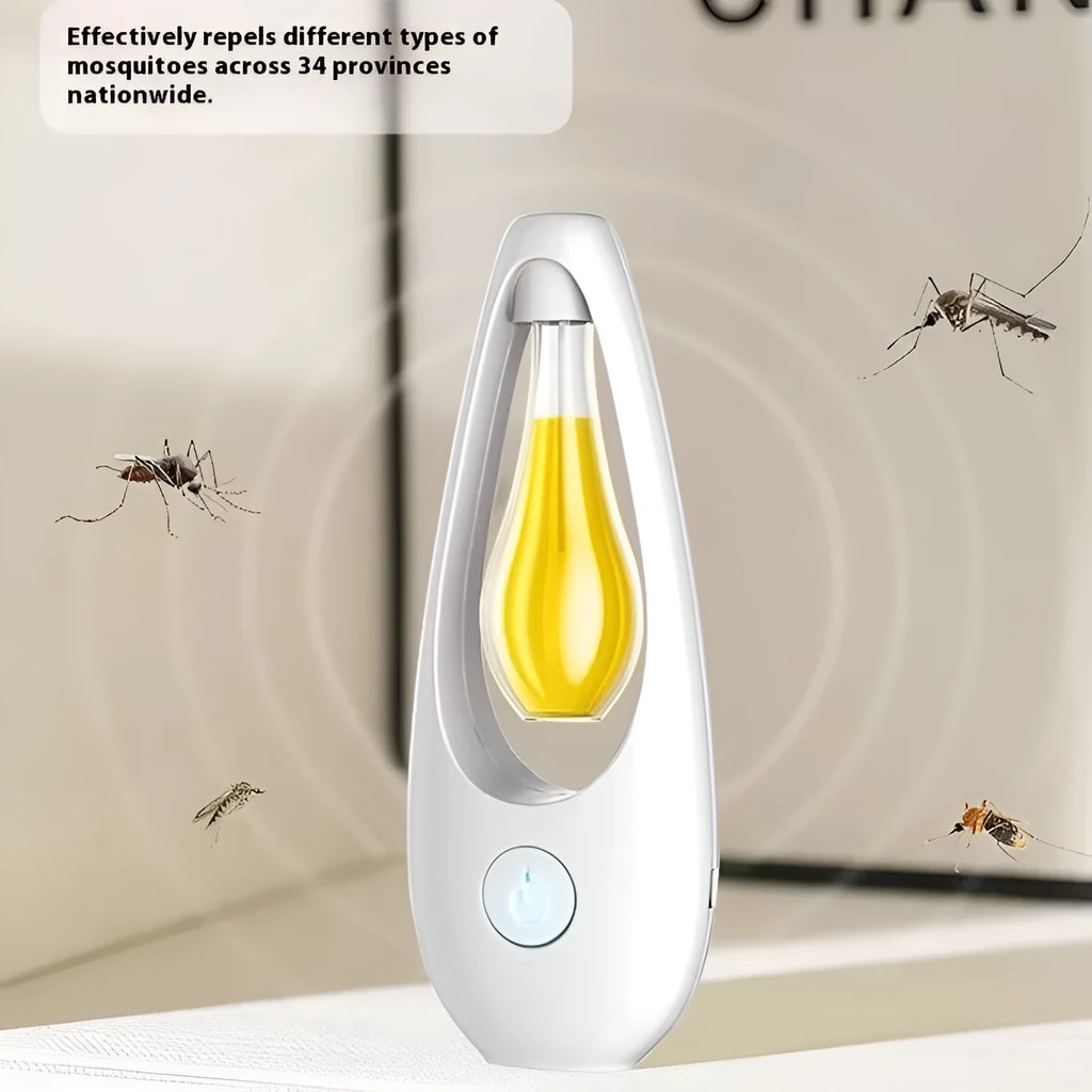 Ultrasonic aroma diffuser with mosquito repellent function in a choice of six scents
