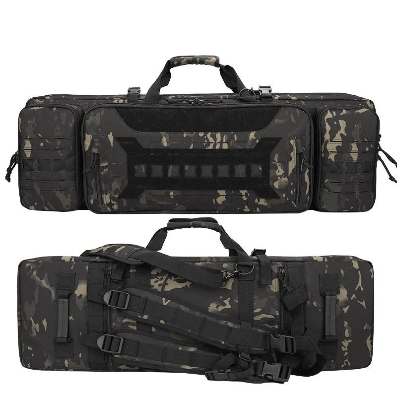 Outdoor Real CS 36-inch water bomb bag in black polyester with solid colour design for paintball and fishing sports