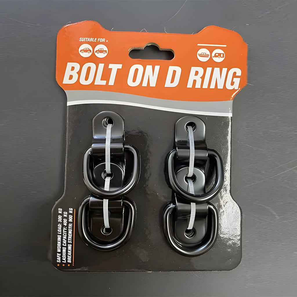 Black carbon steel galvanised pull ring floor hook for truck cargo organisation