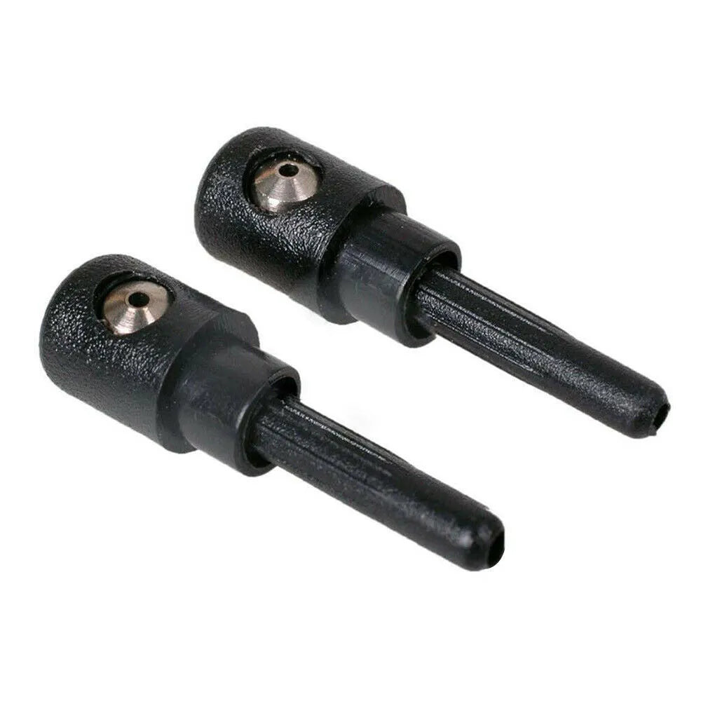 Black rear windshield water washer nozzle for Volkswagen Golf Audi Skoda 1pcs