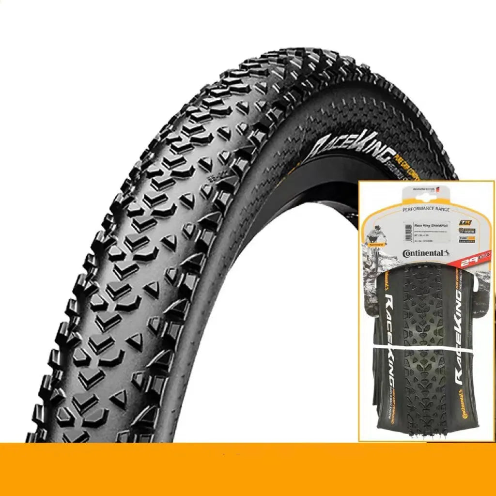 Mountain bike folding outer tyre replacement with 180 TPI construction in yellow and white colours