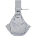 Folding cat messenger backpack in multiple colours showing breathable design and adjustable shoulder strap