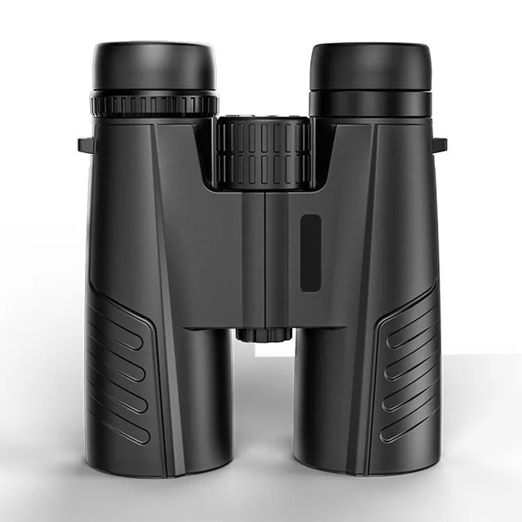 Black Cool Binoculars 12x42 high power HD outdoor sport binoculars on white background