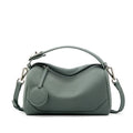 Women's genuine leather crossbody bag in square vertical shape 23x11x14 cm available in five colours