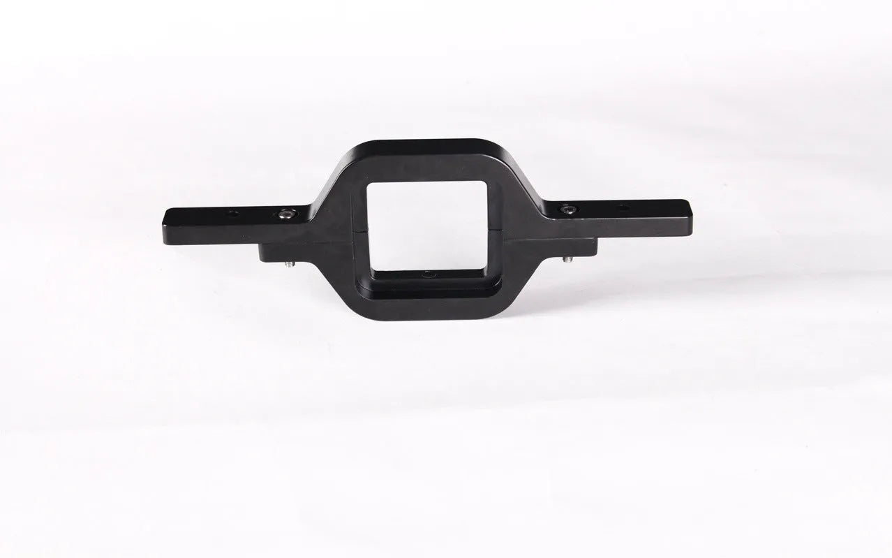 Black off-road vehicle trailer hook lamp holder mounting bracket