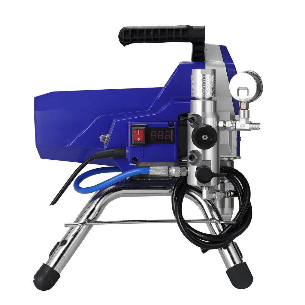3901 high-pressure airless paint spraying machine with spray gun, 10m hose, and extension rod