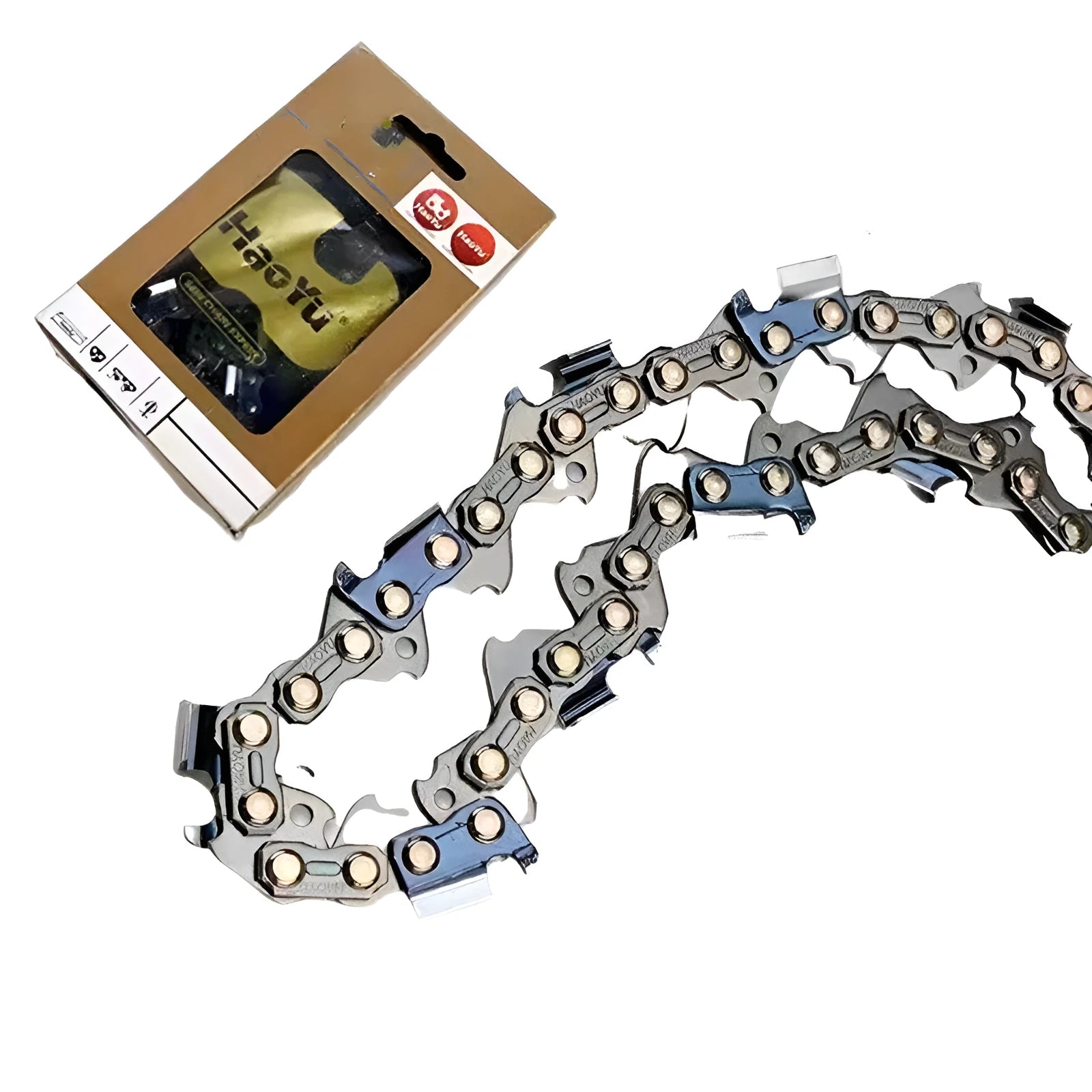 20 inch metal saw chain for gasoline logging saws with Haoyu chain option