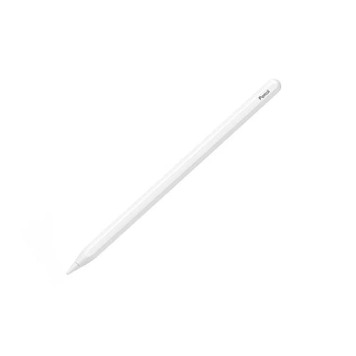 Active flat-panel touch magnetic rechargeable stylus for iPad and Android tablets showing power display