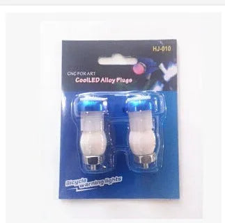 Bicycle handlebar end LED turn signal light in black with 6061 aluminium alloy body and red LED