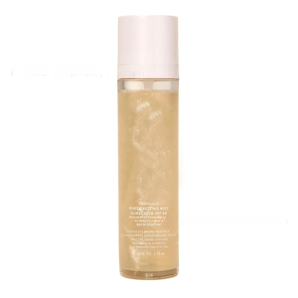 75ml facial toner spray bottle with hydrating and nourishing formula in refreshing light texture