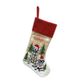 Pet themed cloth Christmas tree pendant ornament measuring 46cm by 28cm