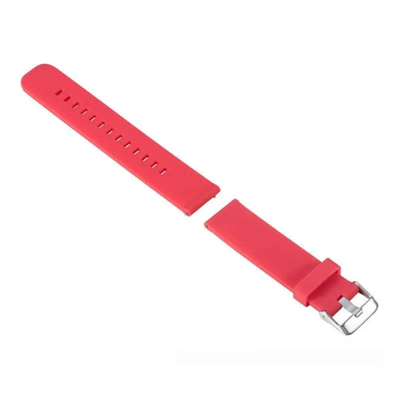 Jiaming Forerunner 245 silicone watch strap with straight buckle in seven colour options