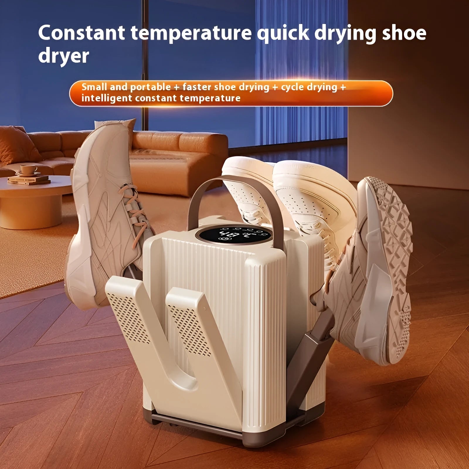 Home shoe dryer with intelligent timing, 220V 150W, EU plug, for drying damp footwear