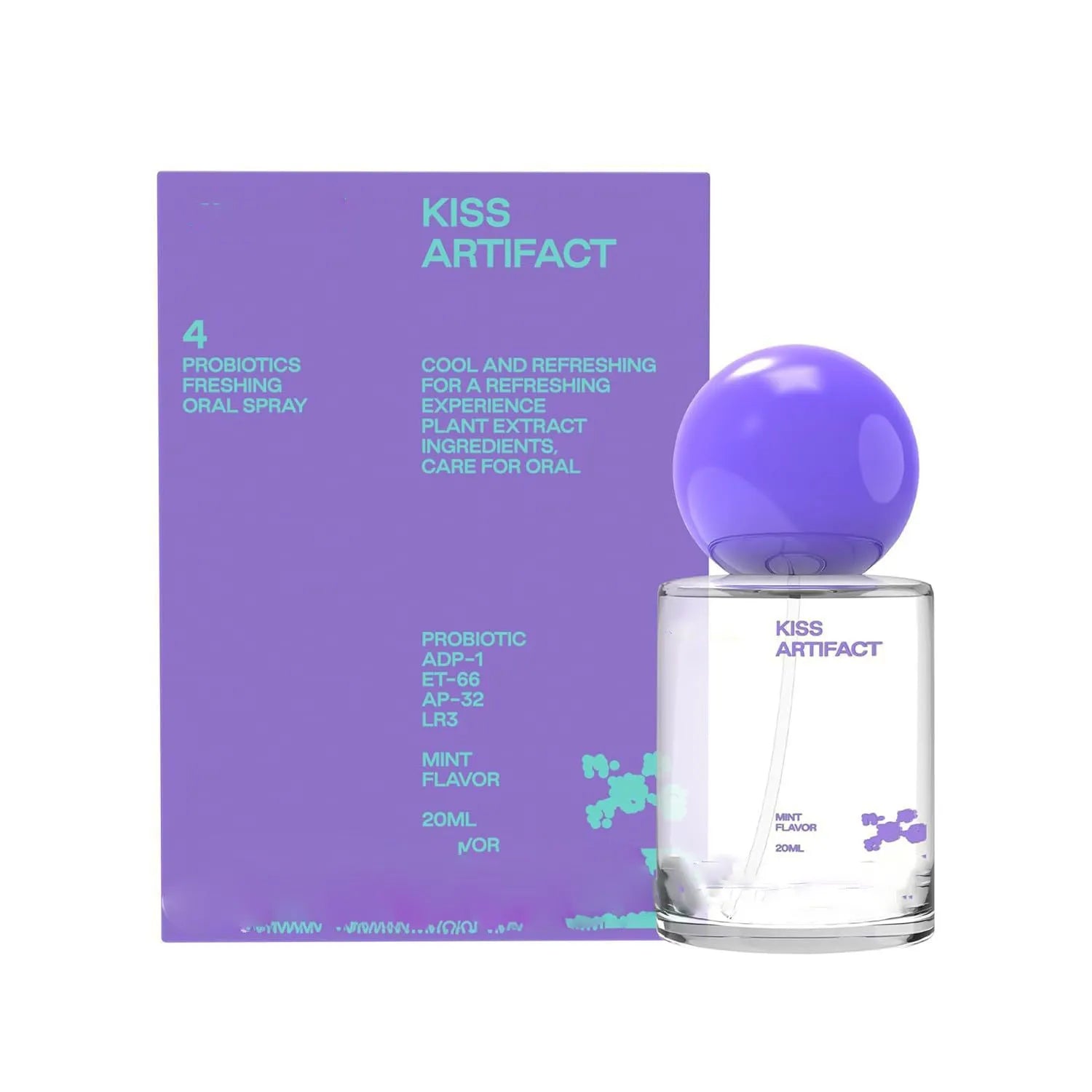 20ml probiotics oral spray bottle for hydrating body care treatment