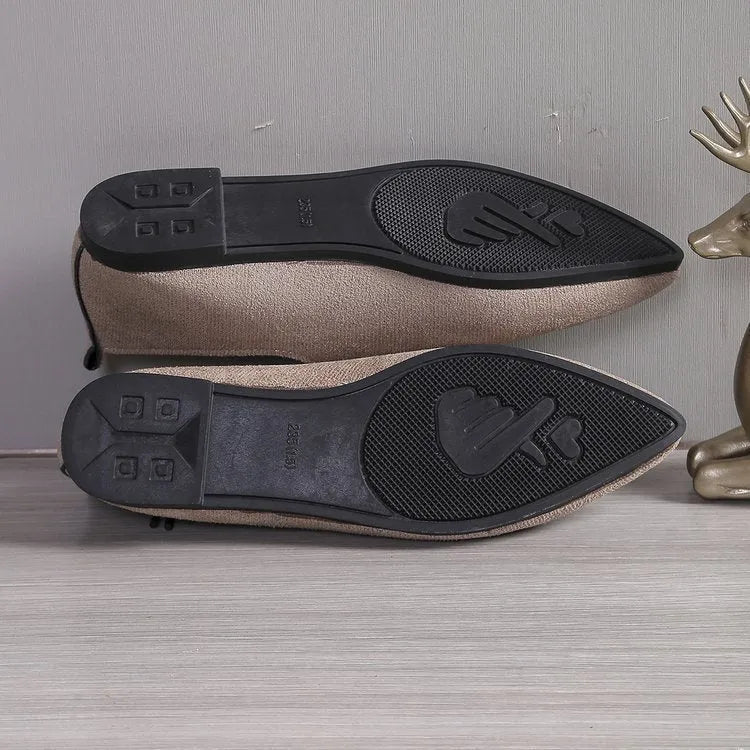 Beige leopard print pointed toe pumps for women in plus sizes 36 to 43 with artificial PU upper