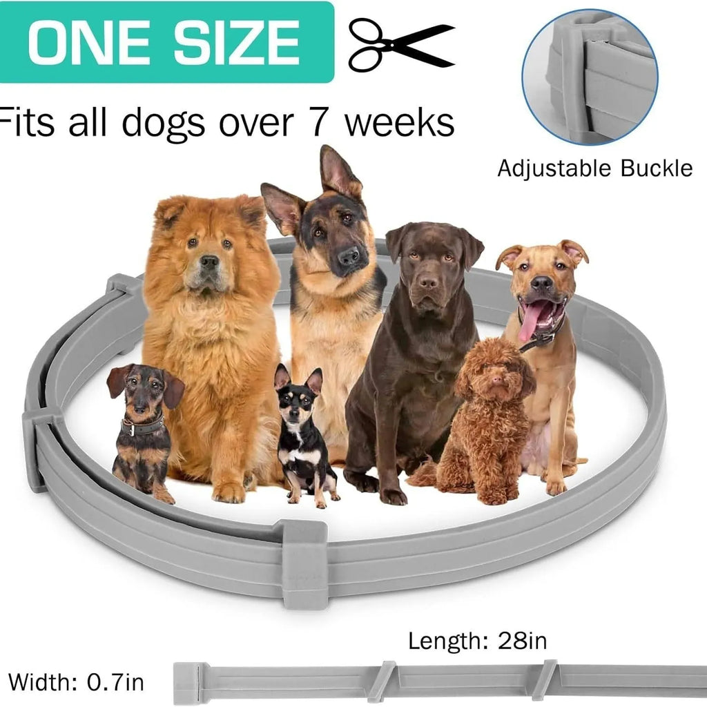Pet insect repellent collar plastic geometry pattern 38cm for cats and puppies casual style