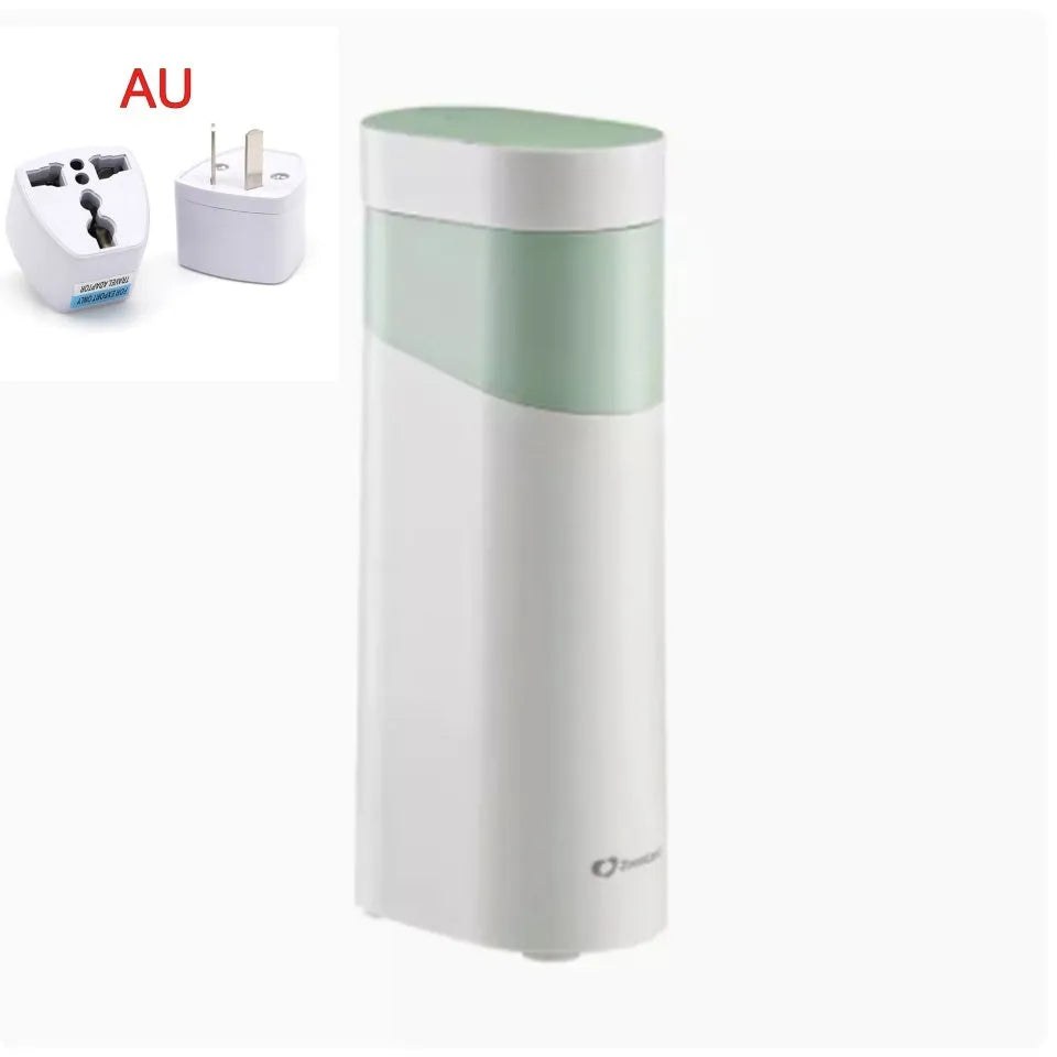 Desktop water dispenser with nano heating film in black or green colours