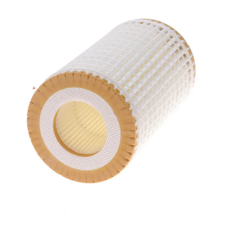 HU718 5X oil filter with polyester mesh and wire wound filter element showing 10mm connections
