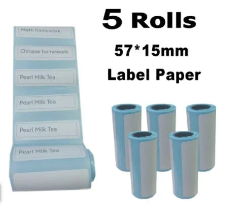 Mini C20 White thermal printer with Bluetooth and USB port, 80x80x35mm