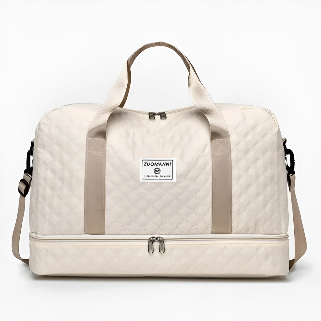 Oxford cloth buggy travel bag with 36-55 litre capacity in solid colour options