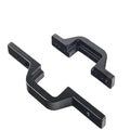 Black off-road vehicle trailer hook lamp holder mounting bracket