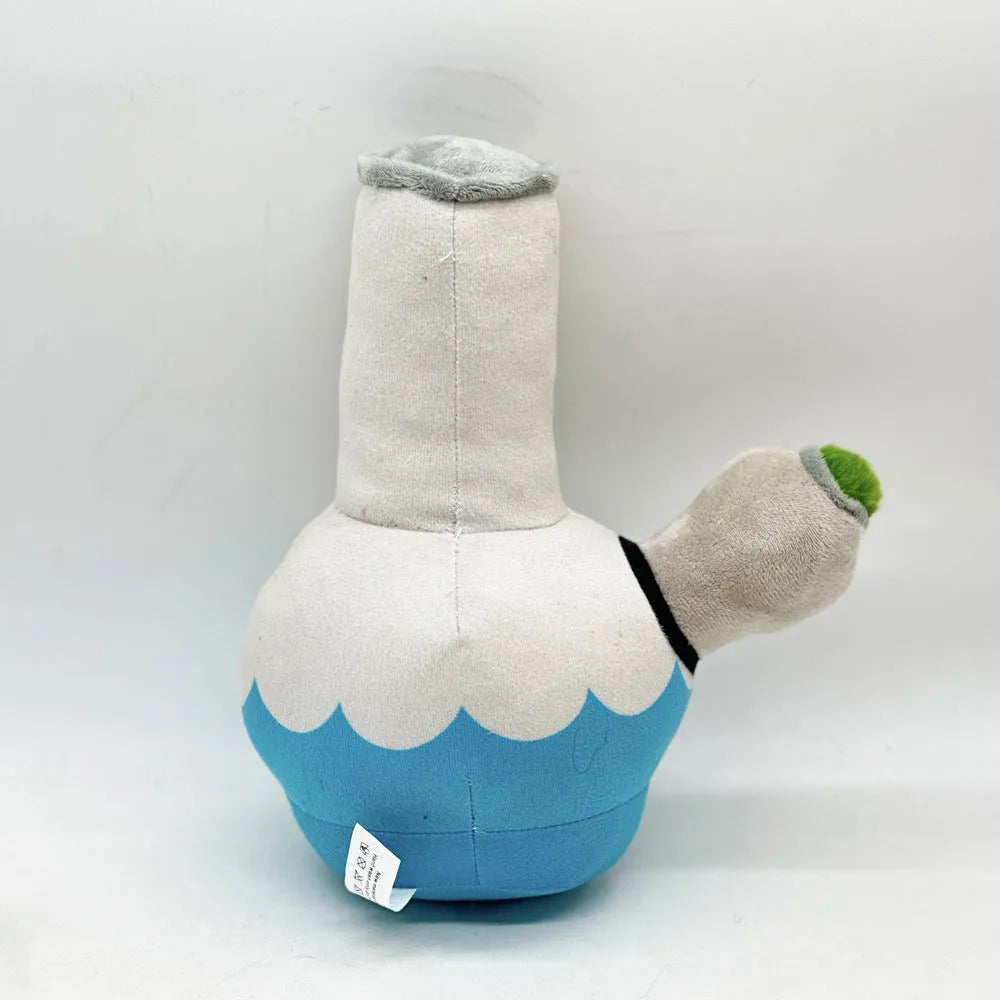 24cm dog squeaky kettle toy in plush bite-resistant fabric, playful kettle shape for fetch