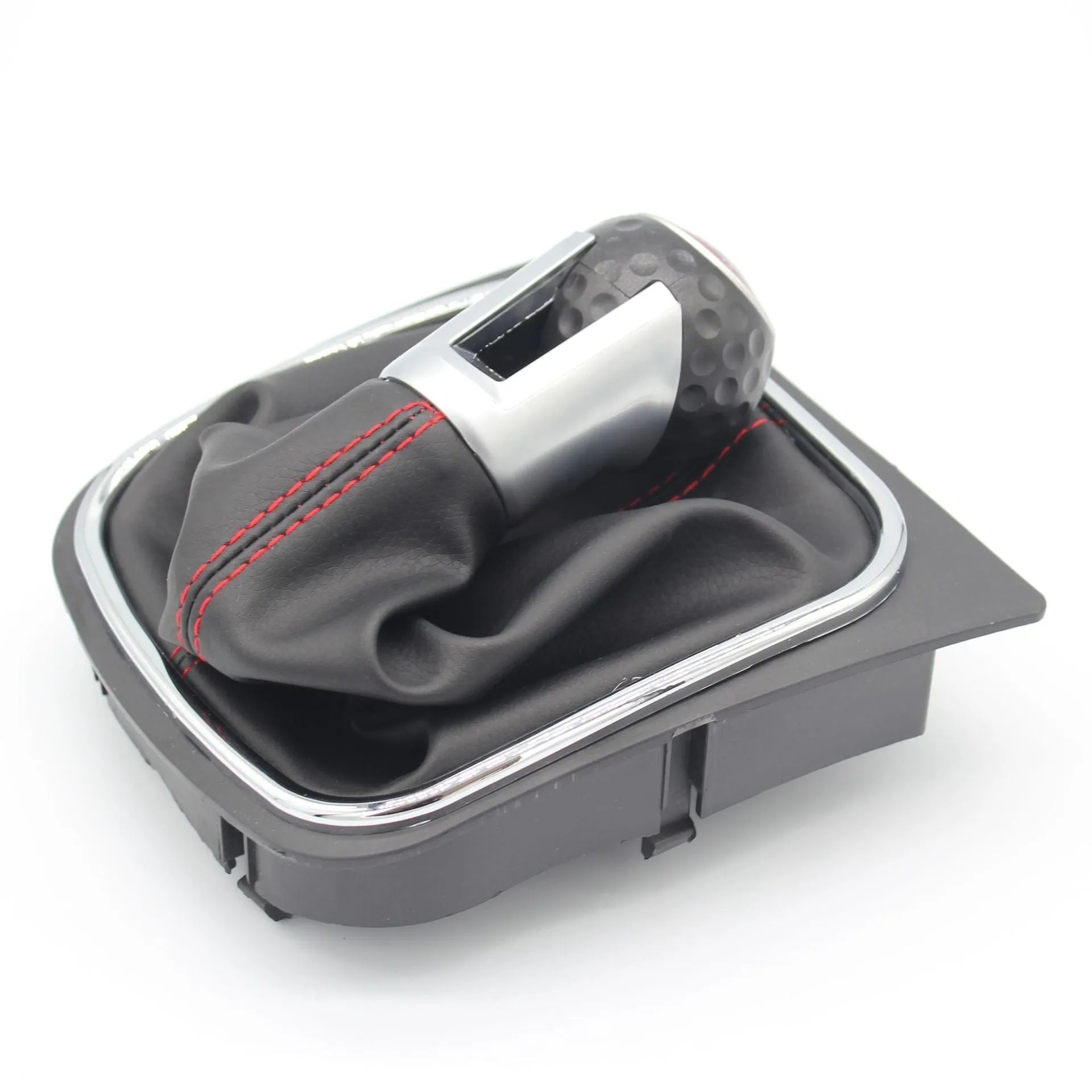 Leather automobile gear lever handball for Volkswagen Golf models with 12mm fitting diameter