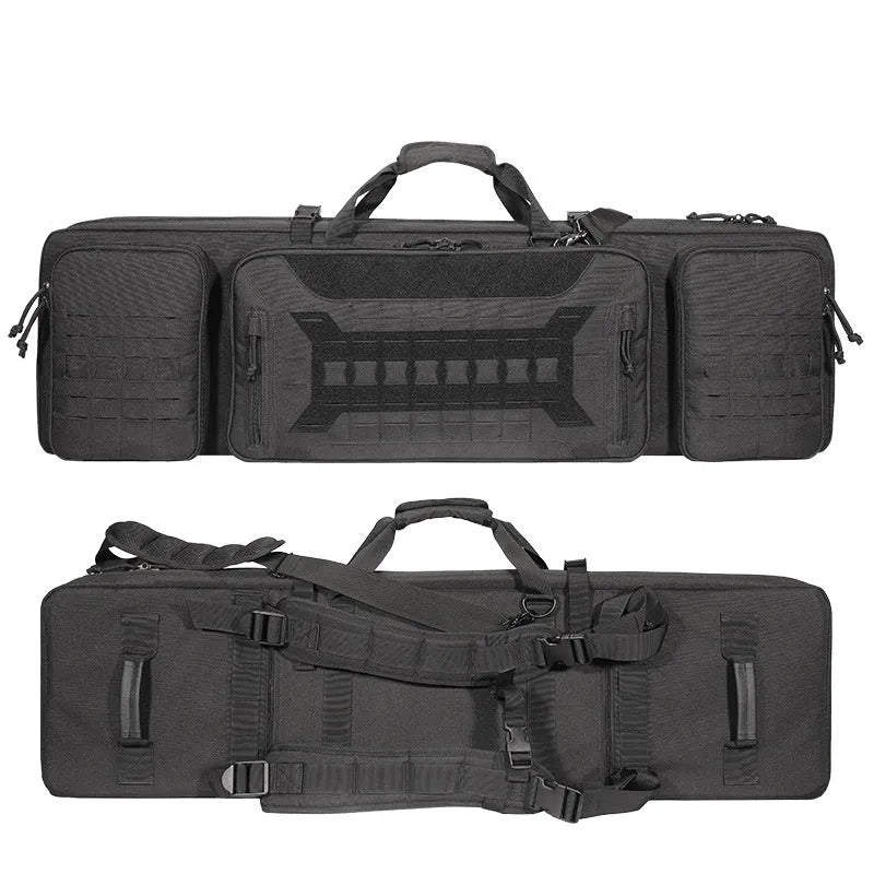 Outdoor Real CS 36-inch water bomb bag in black polyester with solid colour design for paintball and fishing sports