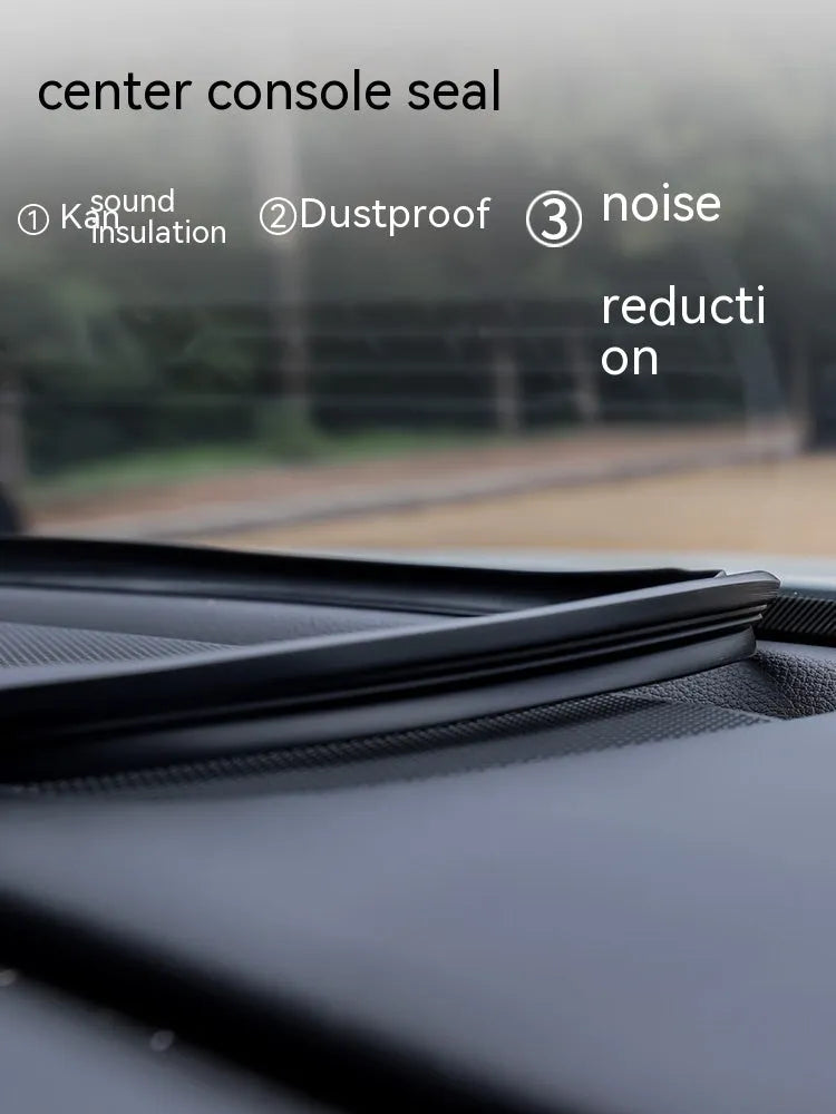 Outlander dashboard silicone seal strip with six card slots measuring 1.6 metres