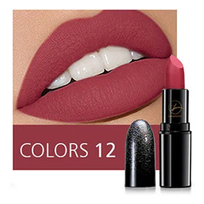Starry Sky matte lipstick pen in multiple shades with pen applicator and wax-based formula