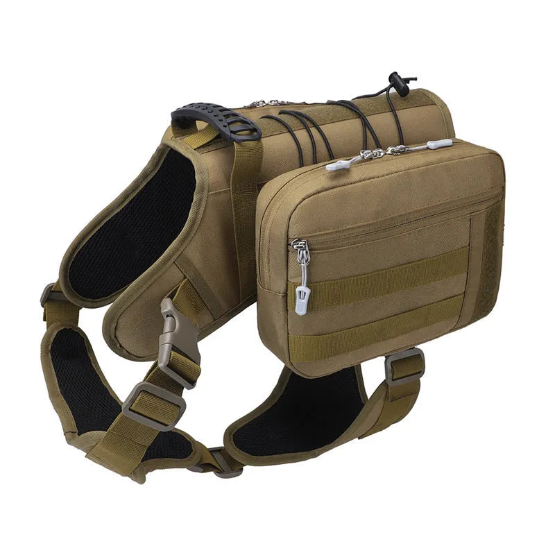 Dog walking snack pack in Oxford cloth with a solid colour finish, shown as a pet treat pouch