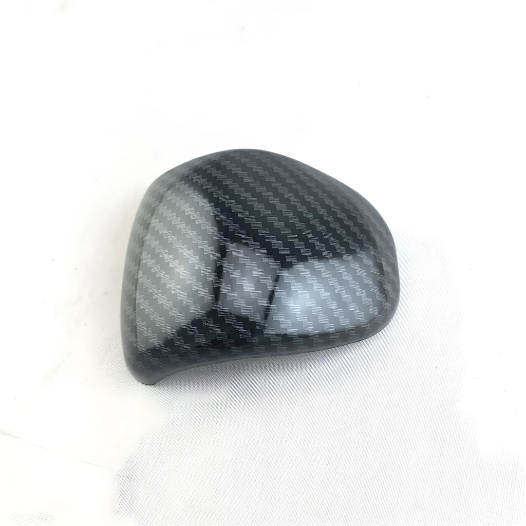 Carbon fibre pattern ABS gear shift cover for car interior modification and dashboard enhancement