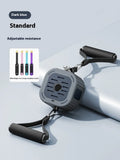 Adjustable power pump chest expander in navy blue colour with ABS construction