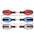 Motorcycle two-colour 30LED steering indicator with ABS acrylic housing for road race bikes