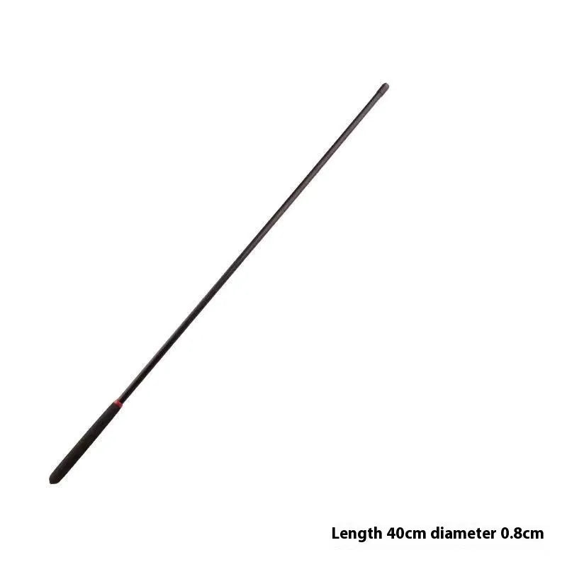 Clear flexible resin pointer with metal tip for use with sewing measuring tapes.