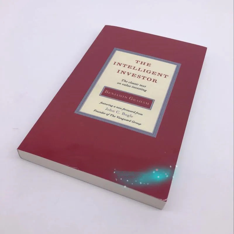 The Intelligent Investor hardcover book by Benjamin Graham with dust jacket