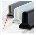 Flexible black TPE water blocking strip for bathroom floor dry wet separation