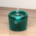 Pet automatic circulating filter water fountain gray green USB large capacity induction water outlet for dogs and cats