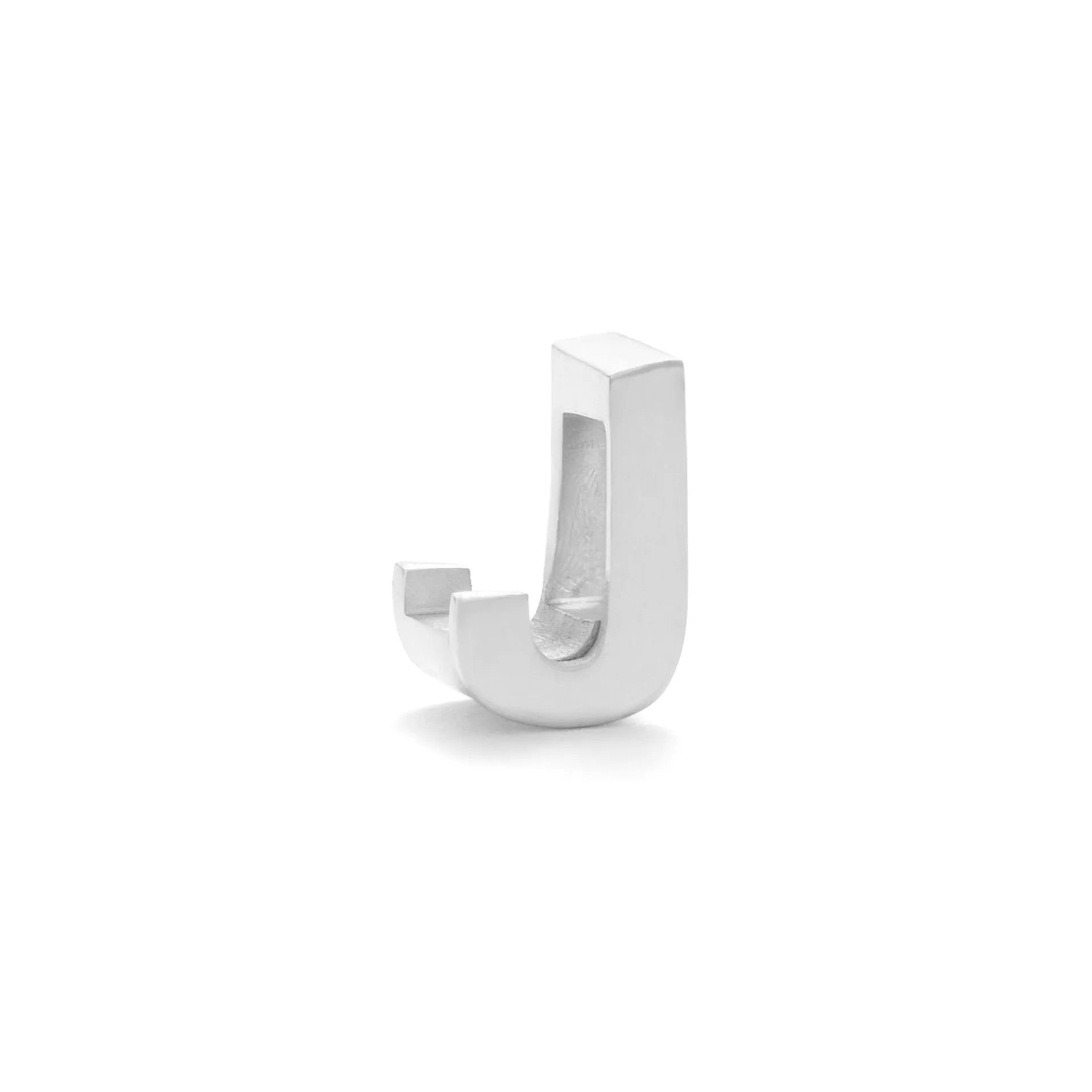Gold and silver titanium steel initial number necklace with alphabet and number pendants on a 40.5cm chain.