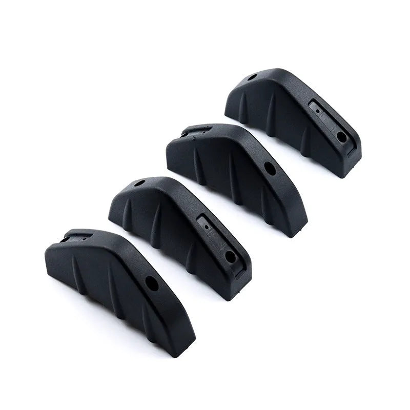 Black ABS triangle rear spoiler with carbon fibre pattern for general motors vehicles