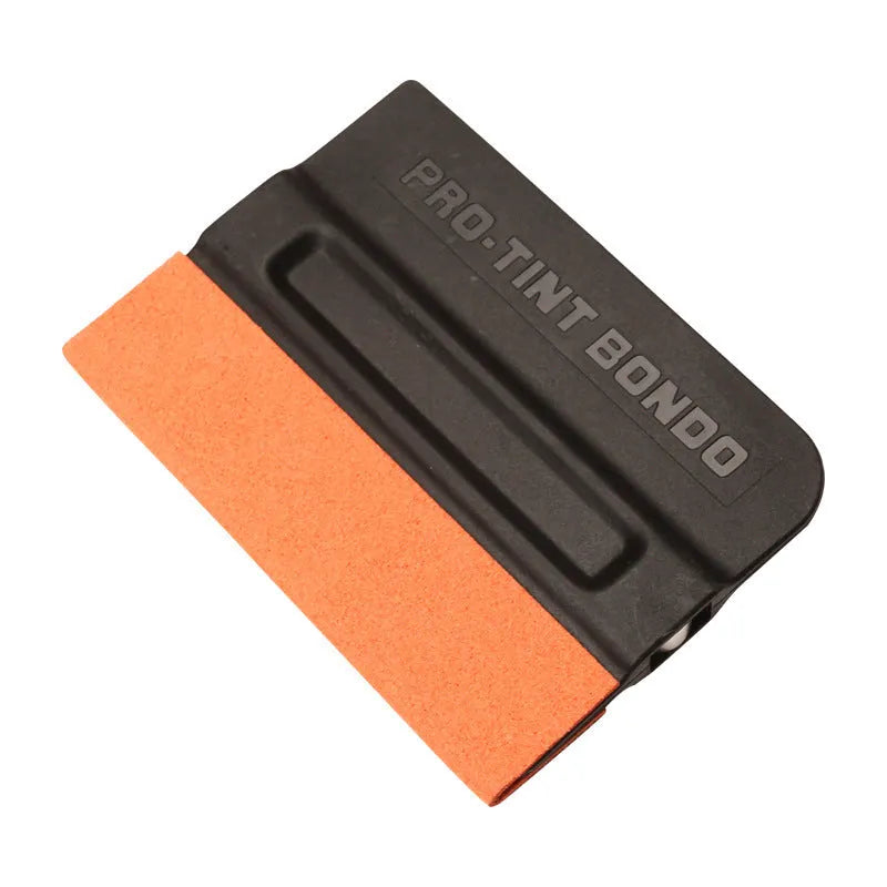 Professional car film scraper tool with ABS handle and multiple blade options for wrap removal